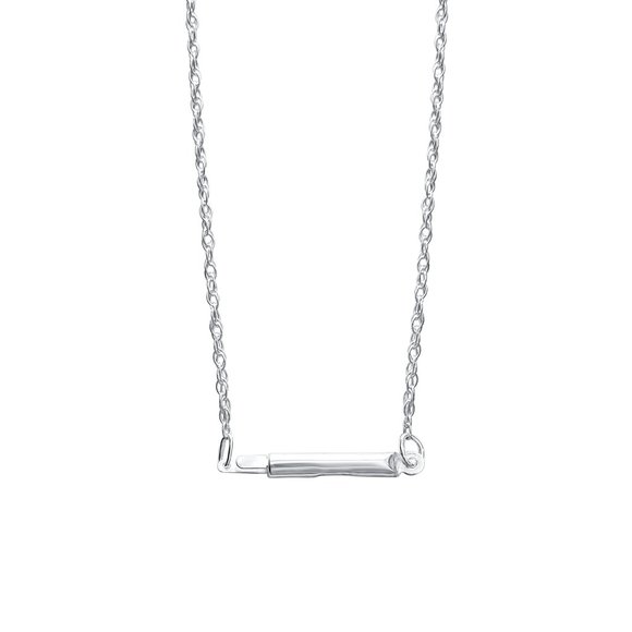 7" Sterling Silver Add A Bead Chain/Necklace - gift for her, chains for beads - Picture 1 of 5
